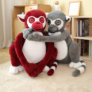 Nuevo diseño <span class=keywords><strong>de</strong></span> animales <span class=keywords><strong>de</strong></span> peluche rojos, <span class=keywords><strong>mono</strong></span> con colas largas, precio al por mayor, nuevos juguetes <span class=keywords><strong>de</strong></span> peluche, juguete <span class=keywords><strong>de</strong></span> peluche personalizado - Product Image 6