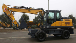 Nouvelle pelle sur pneus XE160WE avec moteur Euro V pour plusieurs chantiers de construction, transfert rapide inter-urbain - Product Image 5