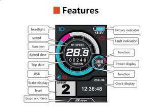 1500W 2000W 3000W động cơ điện cho xe đạp 72V 60V 52V 48V <span class=keywords><strong>MTX</strong></span> Ebike chuyển đổi <span class=keywords><strong>Kit</strong></span> với e-bike 20Ah 25Ah 30Ah Pin - Product Image 3
