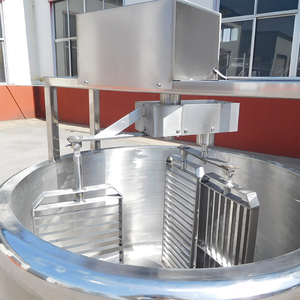 เครื่องทำ1000L สำหรับทำเครื่องทำชีสยืดได้ VAT <span class=keywords><strong>halloumi</strong></span> motarella - Product Image 6