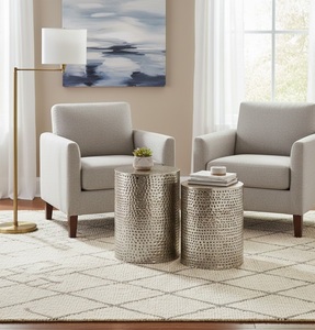 Mesa de centro de latón de lujo con estructura de latón resistente, elegante mueble de mesa central para sala de estar, hotel, oficina y uso comercial. - Product Image 2