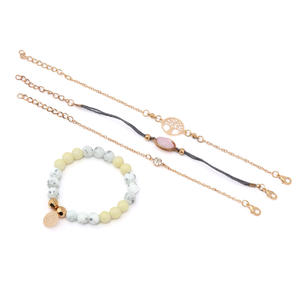 Fashion Jewelry <b>Sets</b> Women's Geometric Crystal Rhinestone <b>Bracelet</b> <b>Set</b> Gift 2024 - Product Image 5