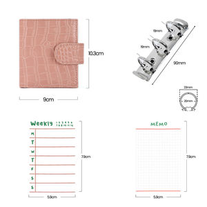 <span class=keywords><strong>Cartera</strong></span> personalizada A7 para <span class=keywords><strong>mujer</strong></span> con estampado de cocodrilo, carpeta multifuncional de cuero genuino, monedero con cierre abierto, logotipo de nailon - Product Image 5