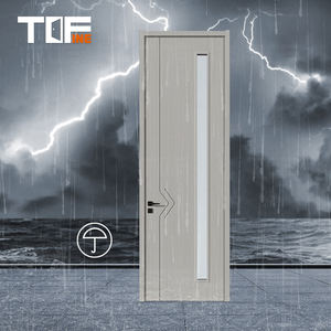 Porte WPC fabriquée au Vietnam 100% composite plastique en bois intérieur étanche avec couverture en film <span class=keywords><strong>PVC</strong></span> produit de cadres de porte et de fenêtre - Product Image 2