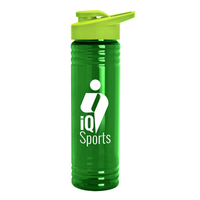 Bouteille d'eau de sport portable en plastique PS de 700 ml, impression personnalisée