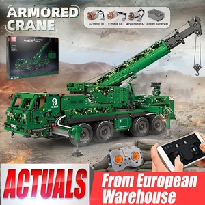 Moule <span class=keywords><strong>King</strong></span> 20009 5539 pièces technique télécommande ingénierie grue pneumatique blindé récupération grue blocs <span class=keywords><strong>de</strong></span> construction jouets - Product Image 2