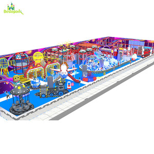 สนามเด็กเล่นธีมอวกาศ อุปกรณ์สวนสนุกมาตรฐานยุโรปสำหรับขาย - Product Image 3