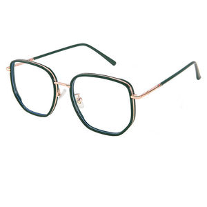Monture de <span class=keywords><strong>lunettes</strong></span> intégrale Little Red Book G Home Green, nouvelle collection, ultra-légère, tendance, <span class=keywords><strong>anti</strong></span>-<span class=keywords><strong>lumière</strong></span> <span class=keywords><strong>bleue</strong></span>, pour femmes, style coréen, effet amincissant pour grands visages - Product Image 5
