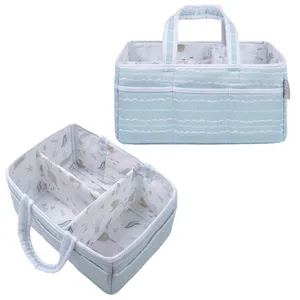 Énorme sac à couches en cuir multi-usages bien connu Caddy à couches pour bébé de luxe adapter sac à couches à bandoulière