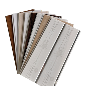 Di alta qualità PVC plance da soffitto vari stili 25 <span class=keywords><strong>cm</strong></span> di larghezza 7.5mm di <span class=keywords><strong>spessore</strong></span> bordo di legno impermeabile per il mercato Ecuador - Product Image 1