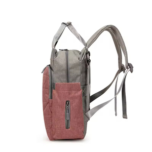 <span class=keywords><strong>Sac</strong></span> à <span class=keywords><strong>dos</strong></span> bon marché promotionnel en gros en polyester matelassé pour couches pour bébés <span class=keywords><strong>sac</strong></span> de maternité portable simple pour maman de voyage - Product Image 2