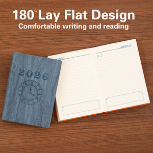 2026 PU mềm Bìa máy tính xách tay A6 biểu tượng tùy chỉnh tiếng Anh hiệu quả lịch kế hoạch Túi Tạp Chí doanh nghiệp tùy biến - Product Image 2