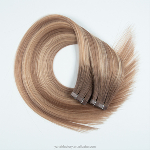 Nouvelle Arrivée Yuanzhen Extensions de Cheveux Humains à Bande Invisible Double Drawn en PU Sans Couture - Product Image 3