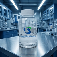 Huile de silicone hydrophile SS-204, fluide de silicone modifié au polyéther, agent de finition textile non ionique