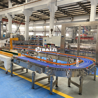 Ligne de production automatique de machine de remplissage d'eau potable de petite bouteille 12000bph 330ml