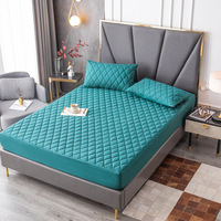 Protège-matelas matelassé imperméable anti-punaises de lit avec fermeture éclair