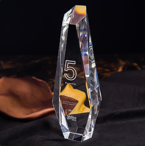 Aangepaste K9 Kristal Laser-Gegraveerde Trofee Met Engel Thema Voor Werknemer Erkenning, Andere Kristal Ambachten Beschikbaar - Product Image 3