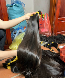 Cheveux vierges bruts du Vietnam de qualité supérieure, lisses, double trame, non traités, cuticules alignées, mèches de cheveux humains - Product Image 3