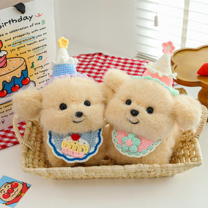 Schattige Kleine Golden Retriever Knuffel Zacht Katoen Pp Gevuld Kerst Fopspeen Knuffel Groothandel Hondenspeelgoed Stressverlichting - Product Image 6