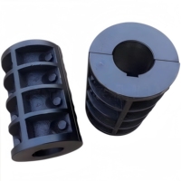 Couple élevé JQ/JQW Type pince d'accouplement moteur boîte de vitesses 45 acier gainé OEM personnalisable Flexible rigide Nylon arbre disque d'engrenage