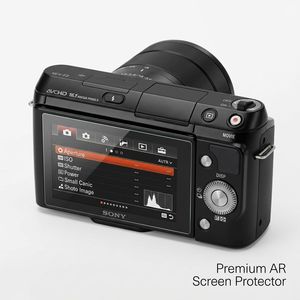Protecteur d'écran haute transparence en film AR pour appareil photo Sony <span class=keywords><strong>NEX</strong></span> <span class=keywords><strong>f3</strong></span> - Product Image 1