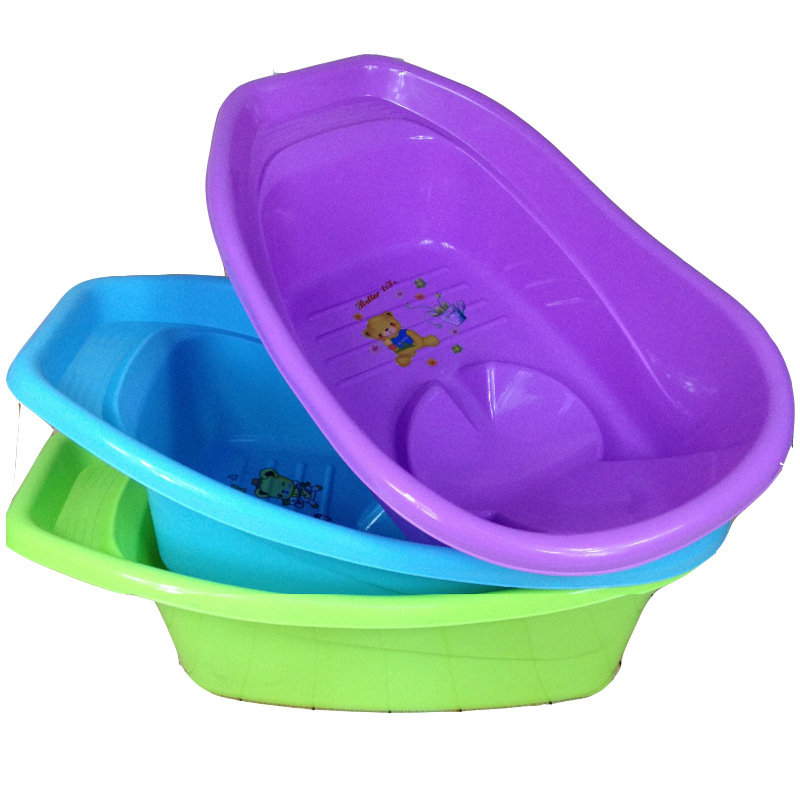 Недорогие Портативные Детские уличные Пластиковые Маленькие Мини-трубки для ванны, ванна для новорожденных