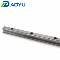 Bloque de Rodamiento Lineal Cuadrado HGR15 HGR20 de Fábrica, Acero S55C Tratado Térmicamente, Riel Deslizante CNC EGH15 EGH20, Longitud Personalizada