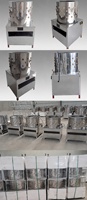 Machine à éplucher les volailles automatique en acier inoxydable pour la transformation de la viande