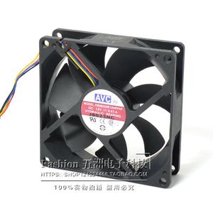 Ventilateur d'ordinateur AvC 90 mm 90x90x25 mm 12 V 4 broches PWM à roulement hydraulique pour refroidisseur de CPU et châssis - Product Image 1
