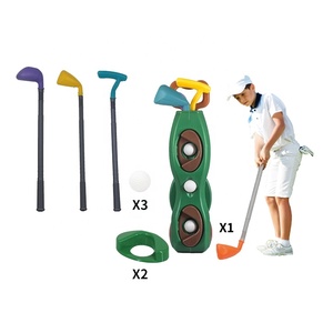 Juego <span class=keywords><strong>de</strong></span> juguetes deportivos para niños, 3 palos <span class=keywords><strong>de</strong></span> <span class=keywords><strong>Golf</strong></span> <span class=keywords><strong>de</strong></span> plástico coloridos con carrito <span class=keywords><strong>de</strong></span> <span class=keywords><strong>Golf</strong></span>, práctica <span class=keywords><strong>de</strong></span> actualización, juego <span class=keywords><strong>de</strong></span> <span class=keywords><strong>Golf</strong></span> - Product Image 1