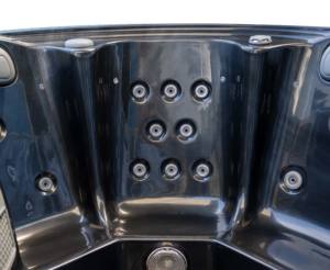 Vasca Idromassaggio Rotonda Premium per Esterni in Acrilico per 7 Persone con Idrogetti Massaggianti, Vasca Idromassaggio da Giardino JW-2213 - Product Image 6