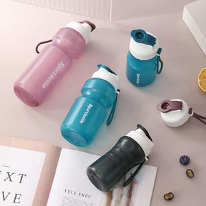 Botella de Agua Deportiva Portátil de Plástico PP de 600 ml con Cuerda para Uso en Exteriores y Deportes y Tienda de Artículos a un Dólar - Product Image 2