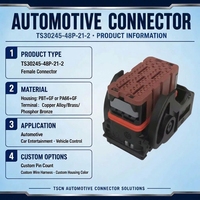Connecteur de voiture TSCN 48 broches, faisceau de câbles automobile, connecteur de suivi, 5007620481 0643201319