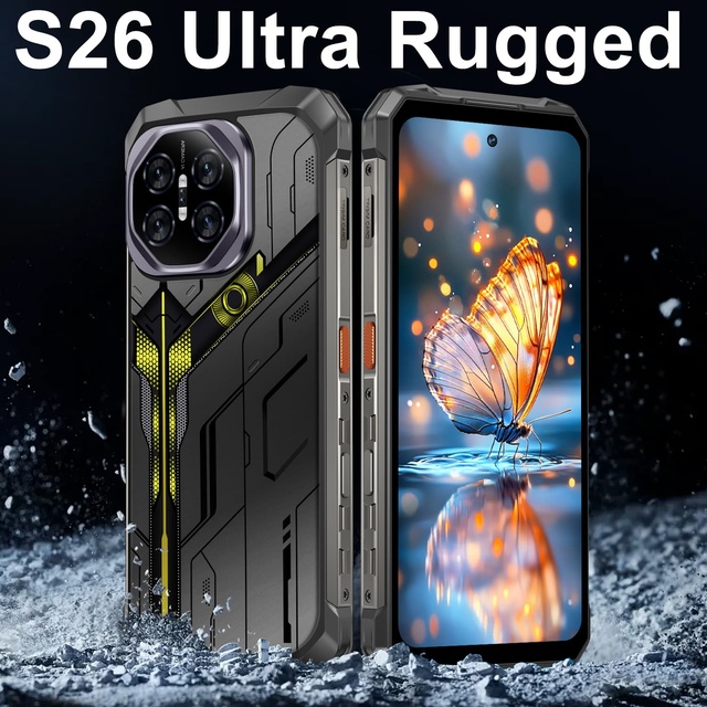 Rugged Android Phone Night Vision Thermal Camera 120Hz Display 108MP Camera Fingerprint NFC IP68 GSM/LTE HD for Gaming