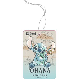 Deodorante per auto Cartoncino Stitch - Fragranza Tropical Sky - Product Image 1