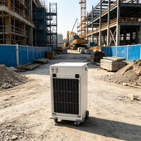 Caméra de surveillance solaire mobile 24h/24, cube de surveillance solaire mobile pour la surveillance des forêts et des fermes