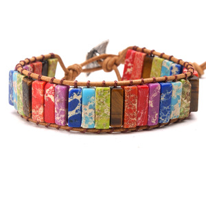 New Stone <b>Bead</b> <b>Bracelet</b> Versatile Handwoven Adjustable Knot <b>Bracelet</b> for Women - Product Image 1