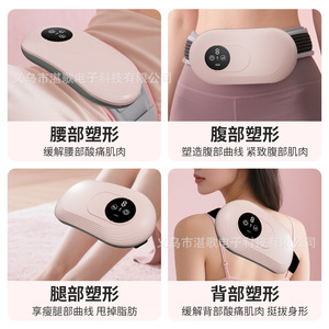 Professional Abdominal Massager Rechargeable <b>Vibration</b> Heat Therapy Body Slimming Machine - Product Image 3