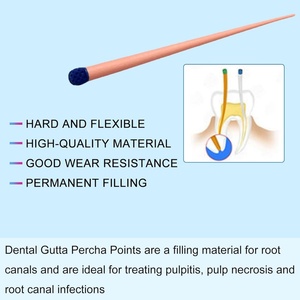 FUREIN SMILE 120 piezas # Puntas de Gutapercha Cónicas 30/02, Resina Absorbente/Acrílico, Caja Antiderrames de Papel, Uso Dental Manual, Clase I ISO - Product Image 2