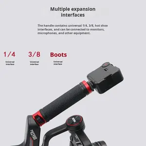 <span class=keywords><strong>Zhiyun</strong></span> <span class=keywords><strong>Weebill</strong></span> <span class=keywords><strong>S</strong></span> Gimbal Handle Accesorios Montaje de cámara de silicona para DJI RS2 RS3 <span class=keywords><strong>Pro</strong></span> RS3 - Product Image 2