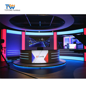 Design moderne surface solide led TV nouveau bureau de studio diffusion tv nouveau bureau - Product Image 1