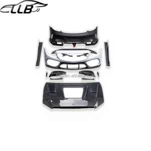 เหมาะสำหรับ W205 C-Class/C63 (2 ประตู/4 ประตู) |   ชุดแต่งตัวถังคาร์บอนไฟเบอร์ครบชุด |   อัพเกรดสไตล์รถแข่งสปอร์ต - Product Image 2