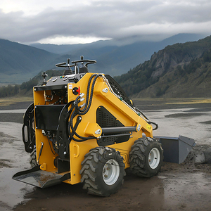 รถตักล้อยางขนาดเล็ก Ce Epa Engine พร้อมอุปกรณ์เสริม รถตักขนาดเล็กแบบตีนตะขาบ - Product Image 2