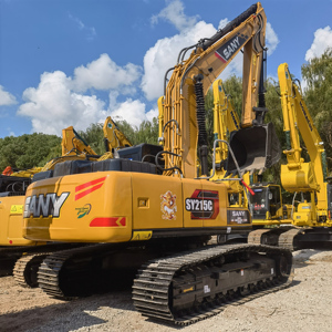 Máquina de marca china famosa y bien conservada de 21 toneladas, excavadora Sany 215C 245H 305H 155C, excavadora de servicio pesado usada Sany 215c - Product Image 3