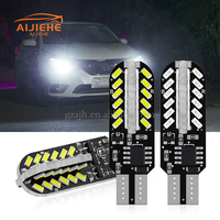 48SMD 3014 Blanco 6000K Flash Giratorio Copia DE SEGURIDAD Lámparas de luz inversa T10 158 579 912 RGB Luz de estacionamiento Coche ultra brillante
