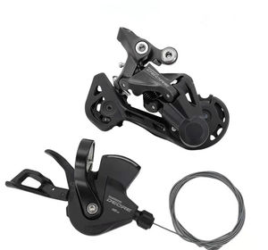 SHIMANO DEORE M4100组组SL M4100变速杆 + RD M4120后拨链器MTB DEORE 10速SL + RD M5120 M4100组组 - Product Image 1