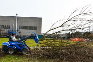 Excavadora hidráulica para árboles, tijeras de madera, miniexcavadora - Product Image 4