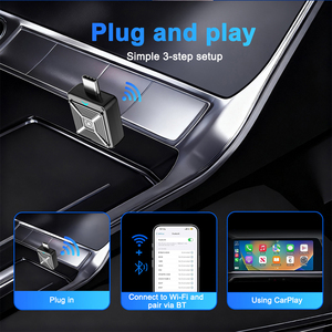 Nuevo CarPlay Box 2 en 1 Inalámbrico para Auto con Sistema Android, Compatible con Navegación Amap e Interconexión con el Vehículo - Product Image 6