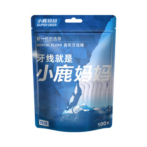 Little Deer Mommy Palillos de Hilo Dental de Doble Línea, Hilo Dental con Palillo, Paquete Familiar al por Mayor - Product Image 4