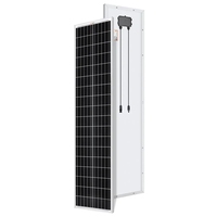 Panneau solaire personnalisé de petite taille 60W-300W monocristallin 12V/18V pour système solaire domestique et de jardin